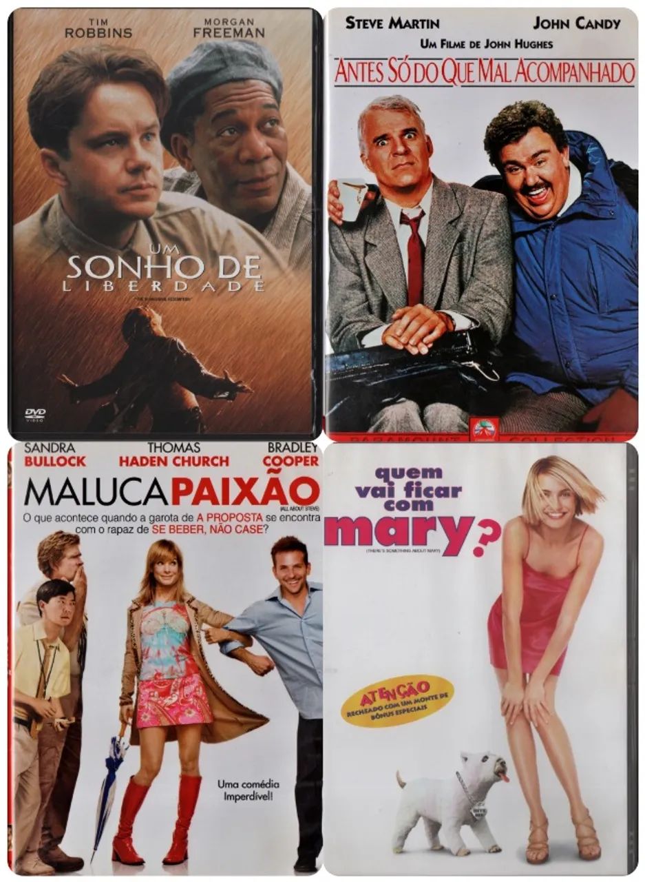 Lote com 24 Filmes Originais em DVD - Foto 2