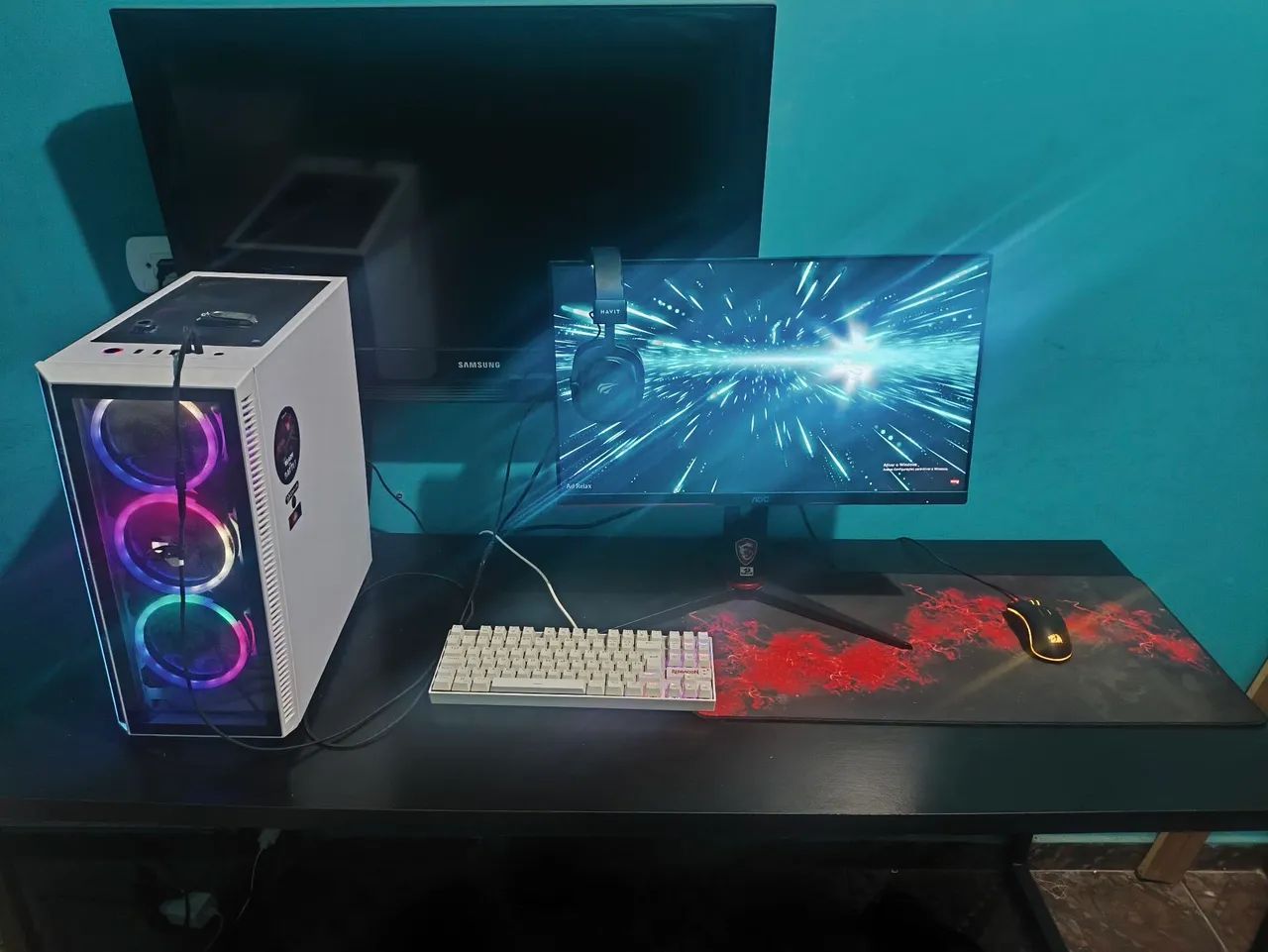 Monitor AOC 24 polegadas 144hz - Foto 3