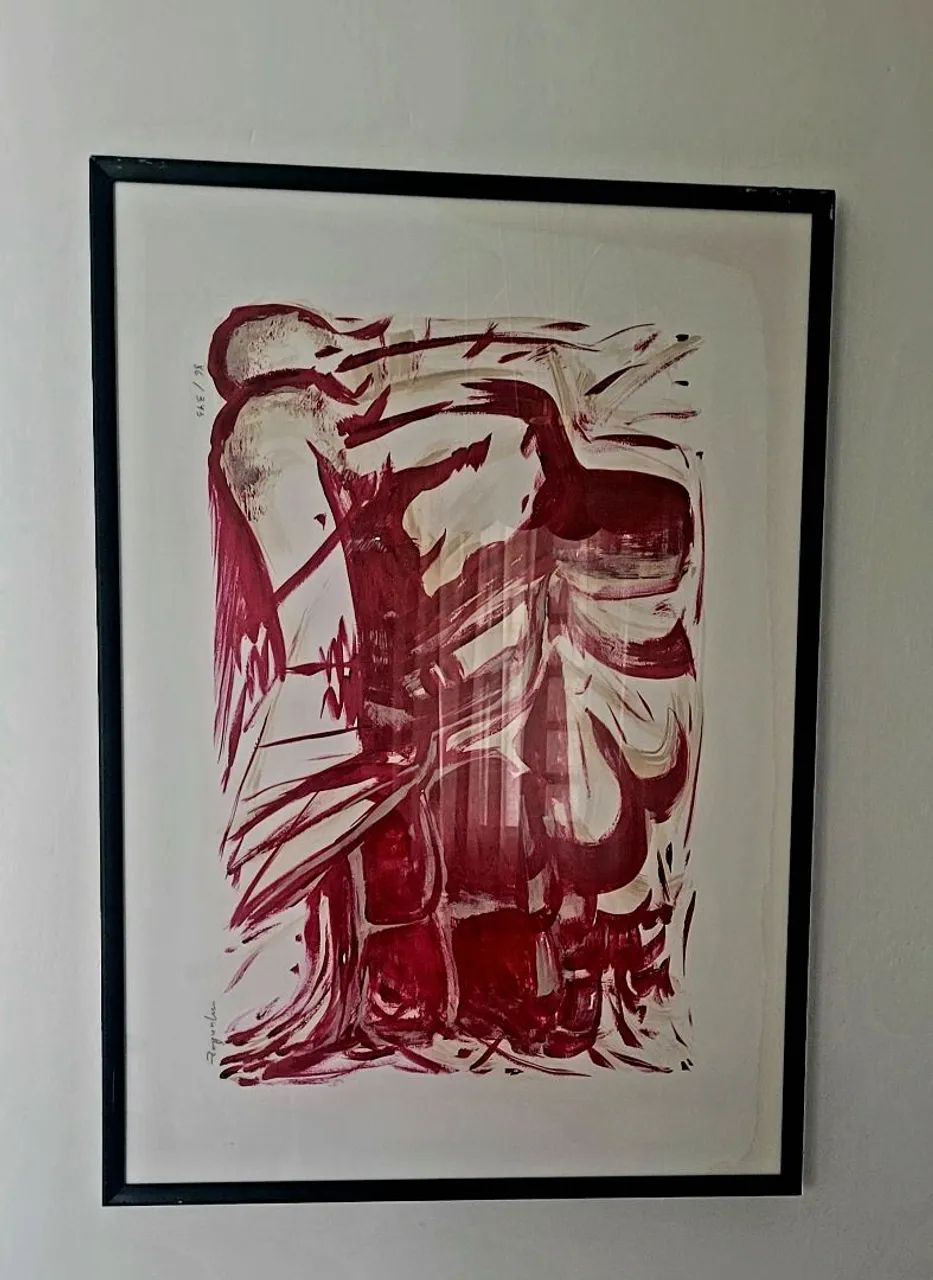 Quadro  pintado e  assinado por Munhoz 103x73 - Foto 2