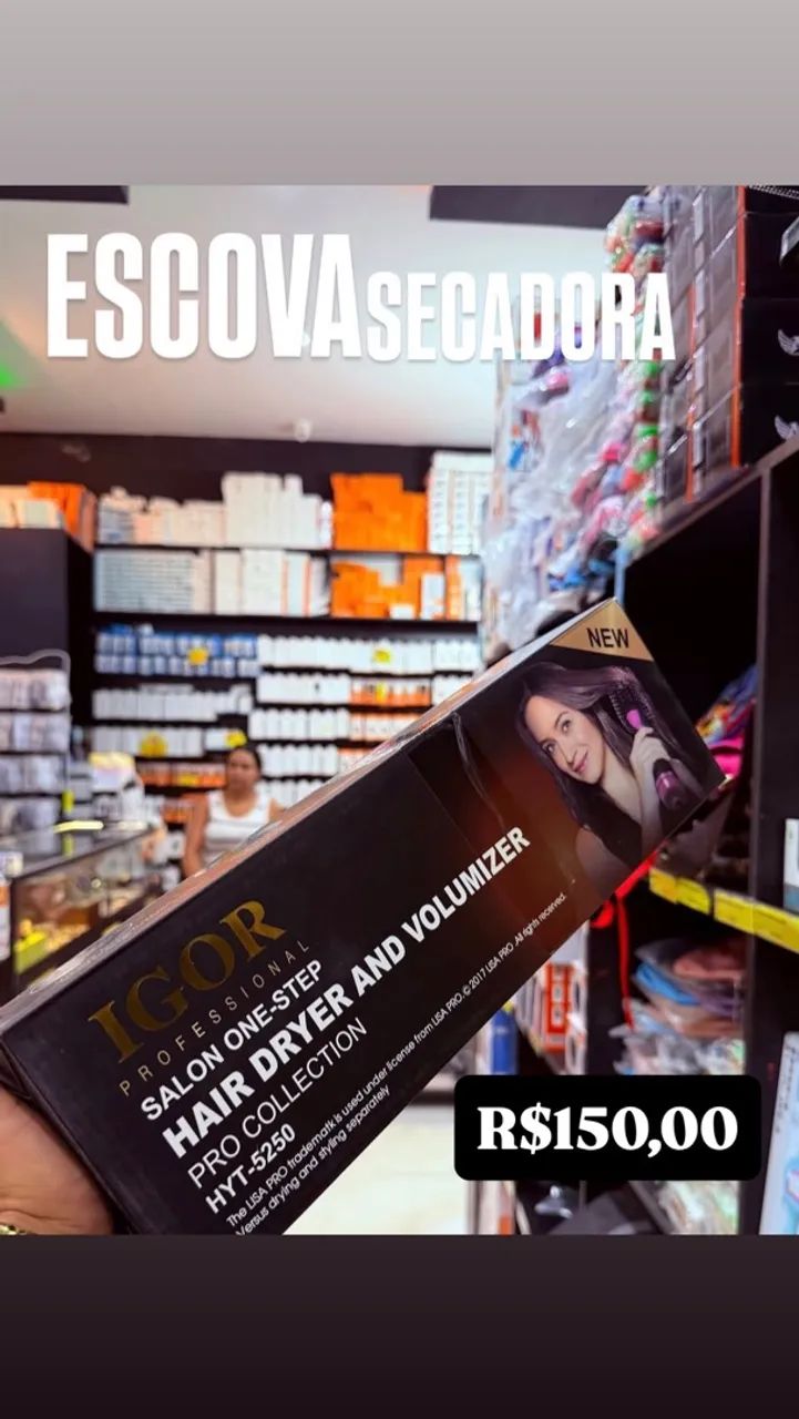 Escova secadora 