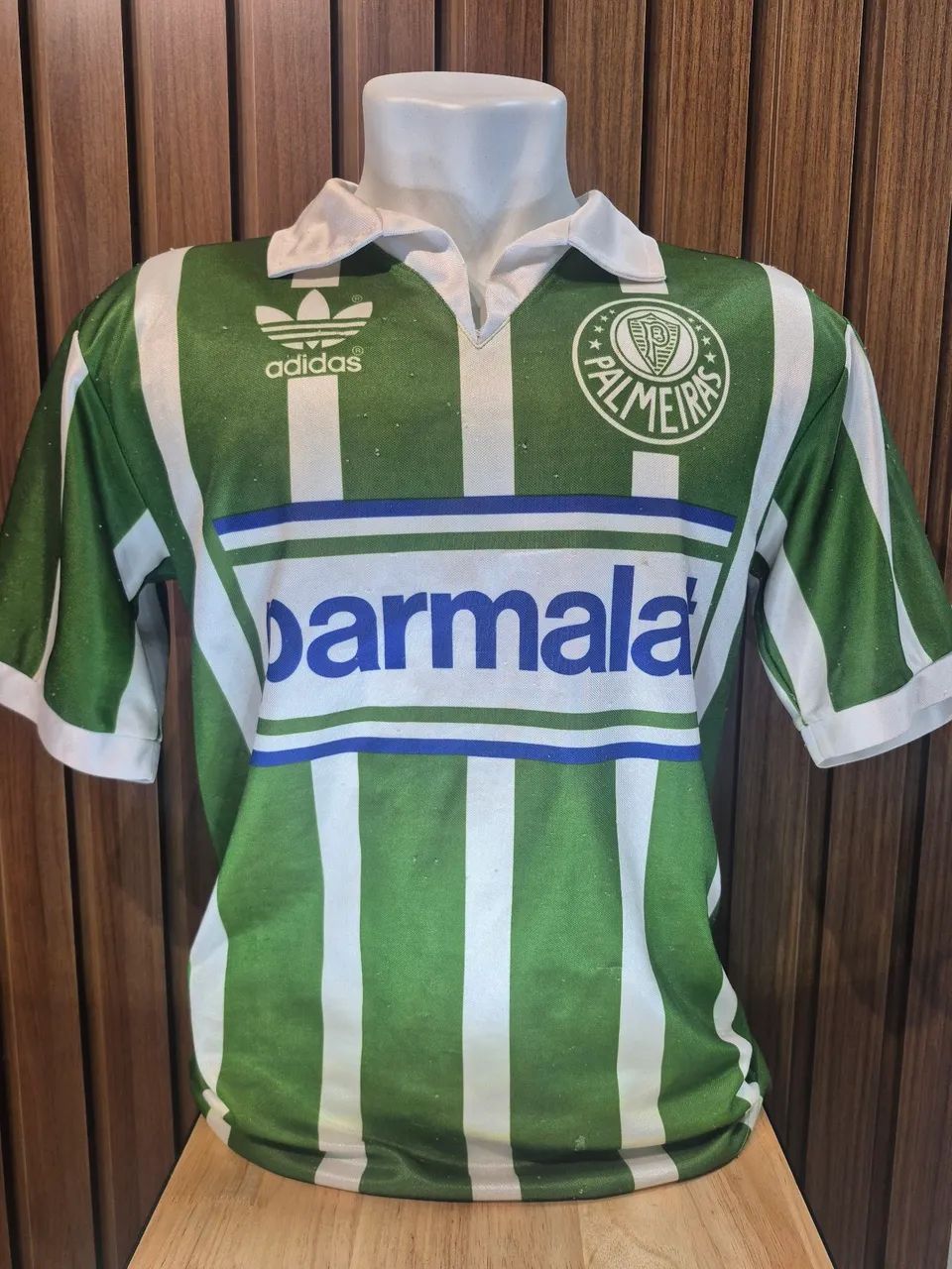 camisa de jogo palmeiras adidas 1992 original do evair - Roupas