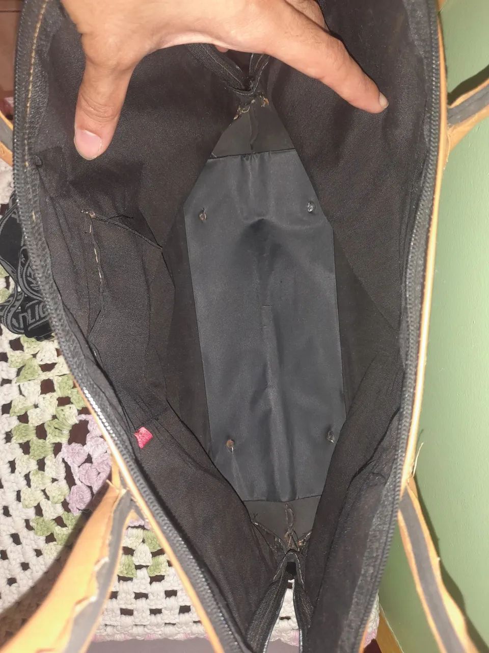 Bolsa feminina dourada estilo indiano - Foto 4