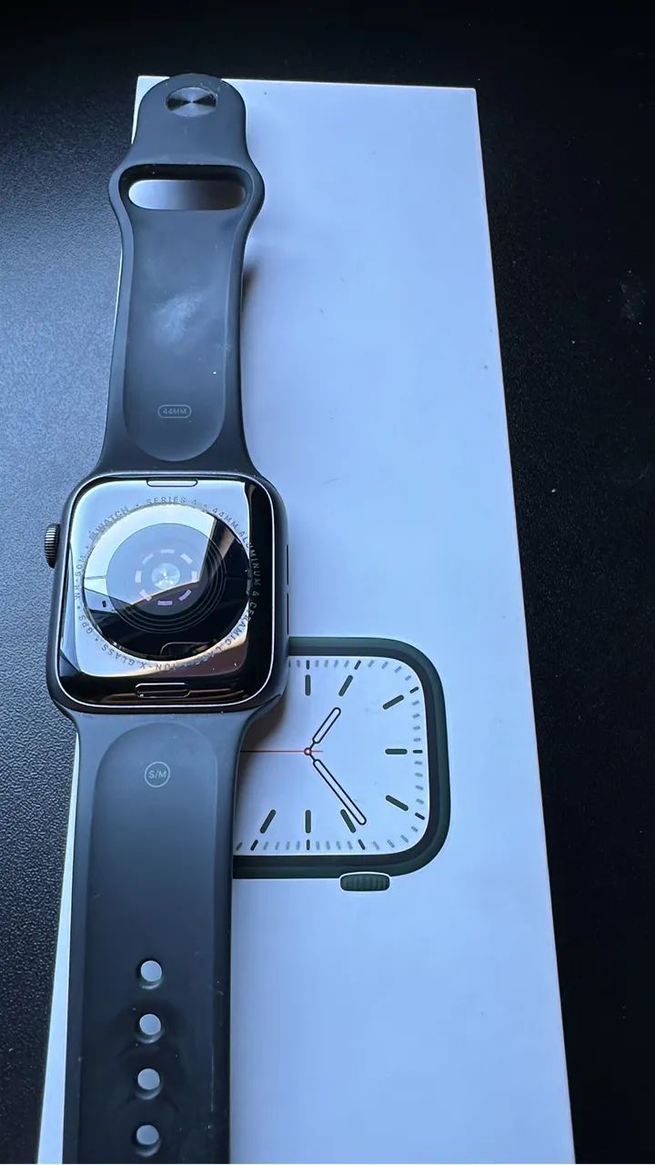 Apple Watch Series 4 44mm - OLX Pay - Cinza Espacial - Troca e