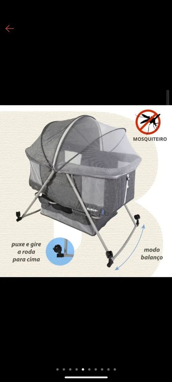 Berço tipo Moisés  - Foto 4