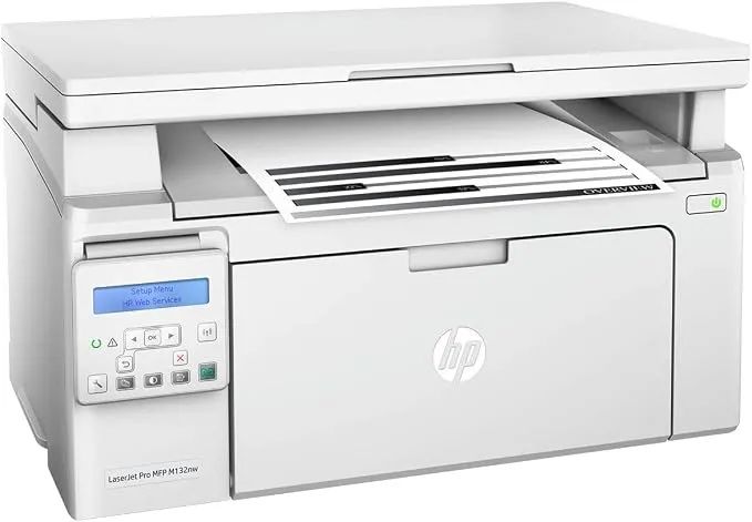 Impressora Multifuncional HP Laser M132NW monocromática, imprime, cópia e scaner - Foto 5