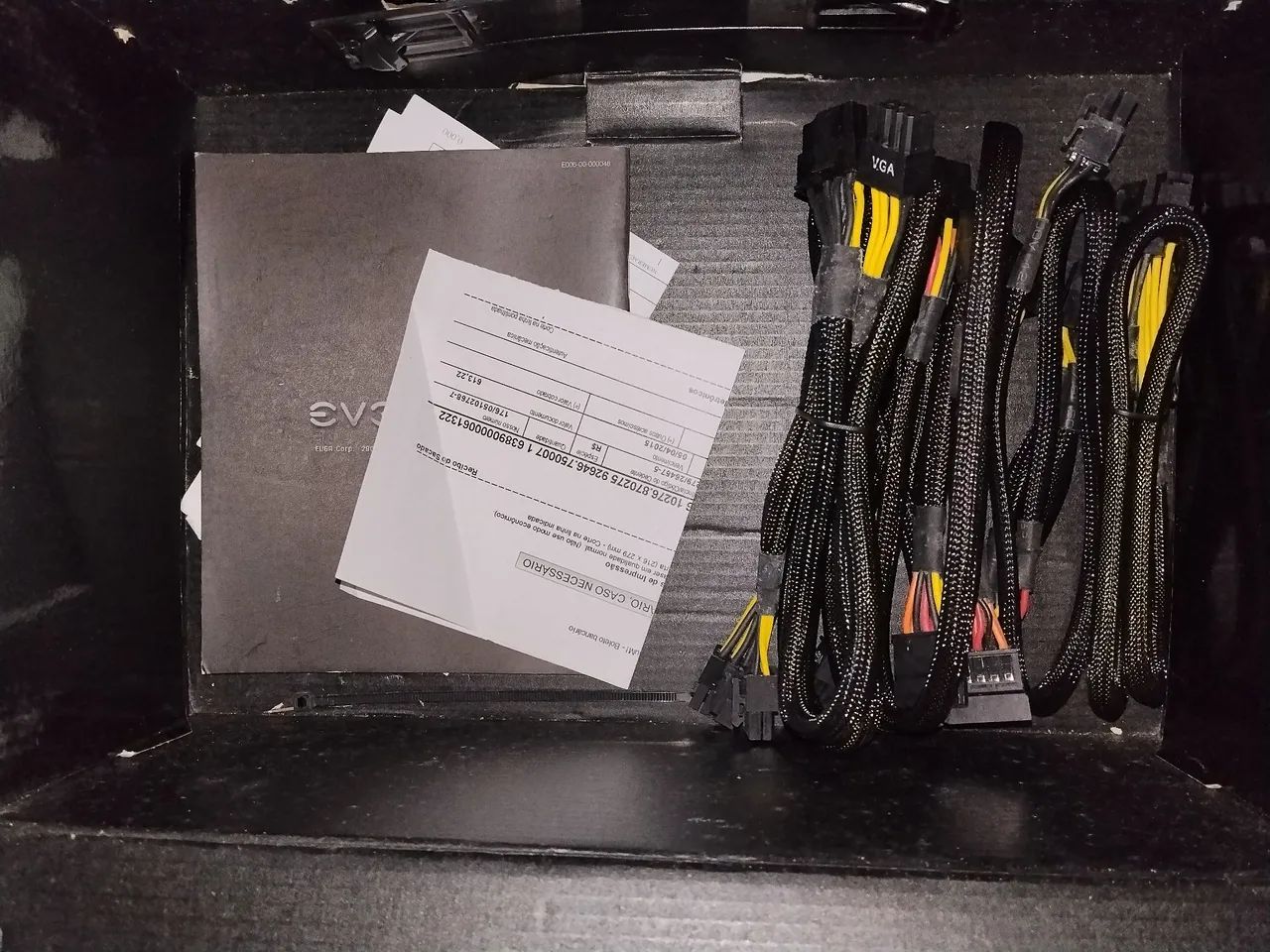 Fonte EVGA modular 850w - Foto 2