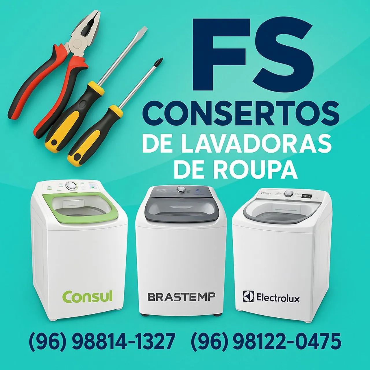 Conserto de máquina de lavar doméstica 