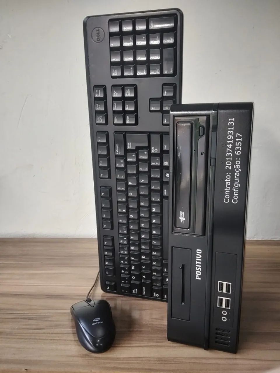 Pc Slim I5 SSD 120GB Garantia e Nota - Computadores e Desktops