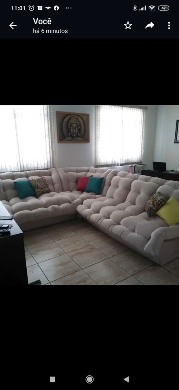 Sofá de Canto 06 lugares  - Foto 2