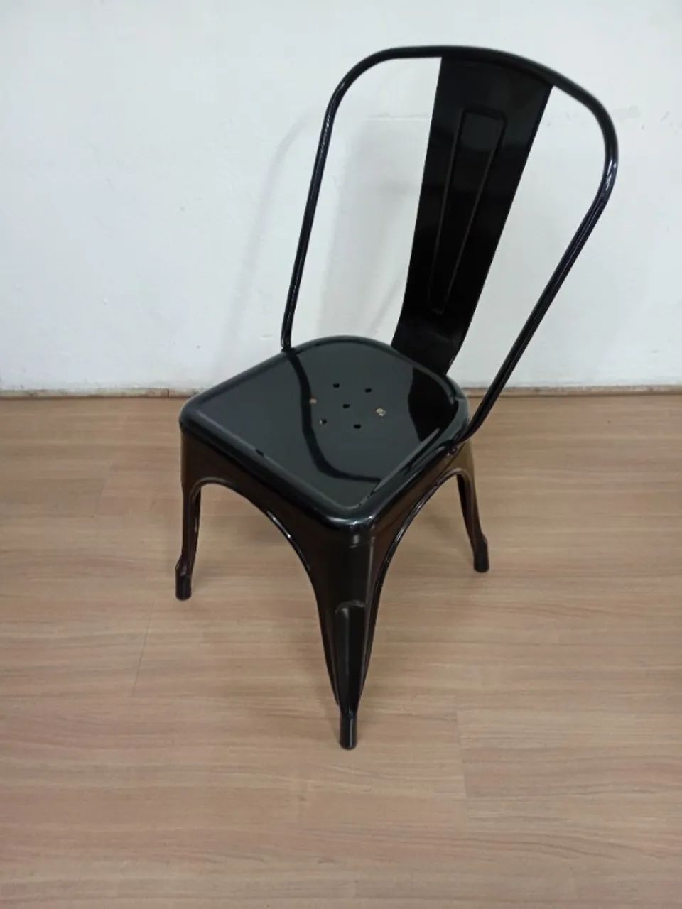 Cadeira Fixa Design Tolix Metal - Foto 4