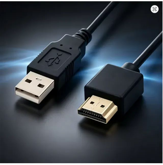 Cabo USB 2.0 compatível com HDMI - Foto 2