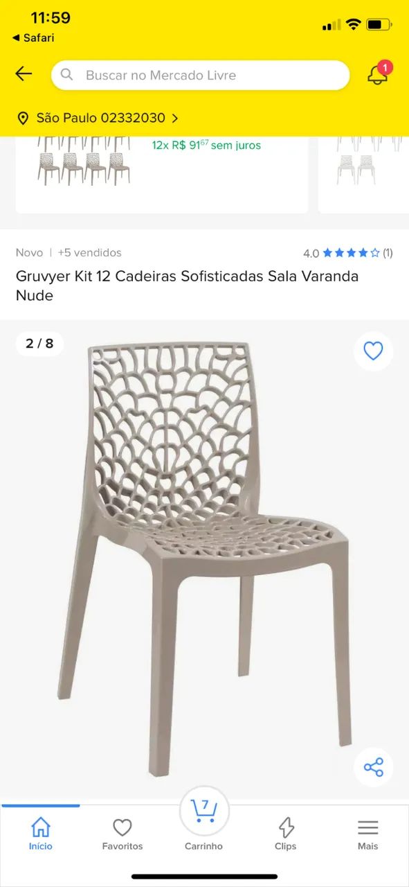 Cadeiras 