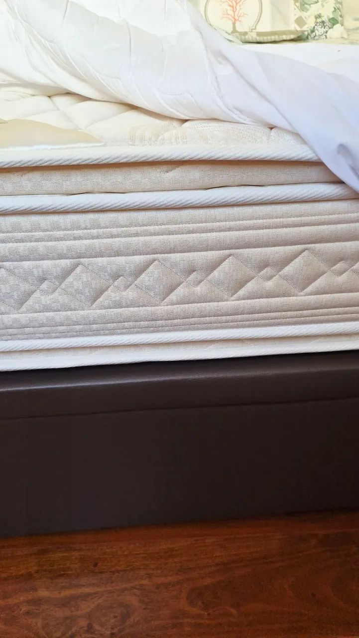 Cama box e colchao Casal - Foto 3