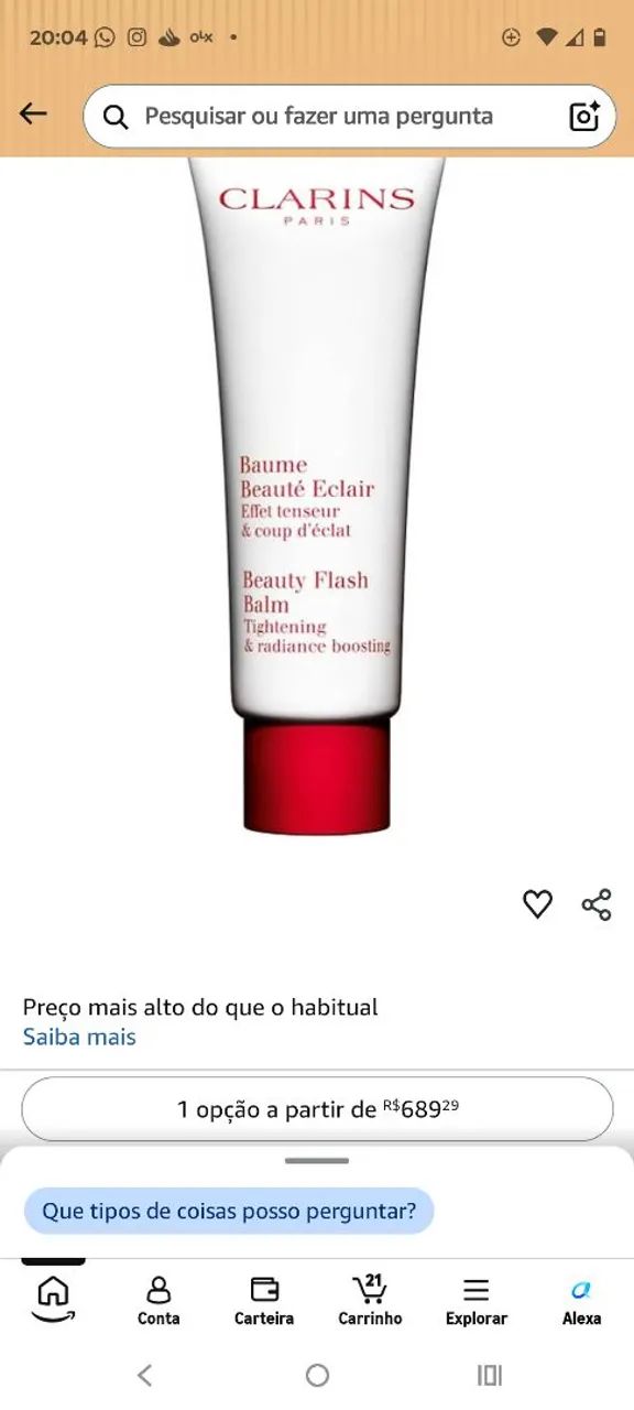 .Creme rejuvenescedor CLARINS PARIS!!! - Foto 4