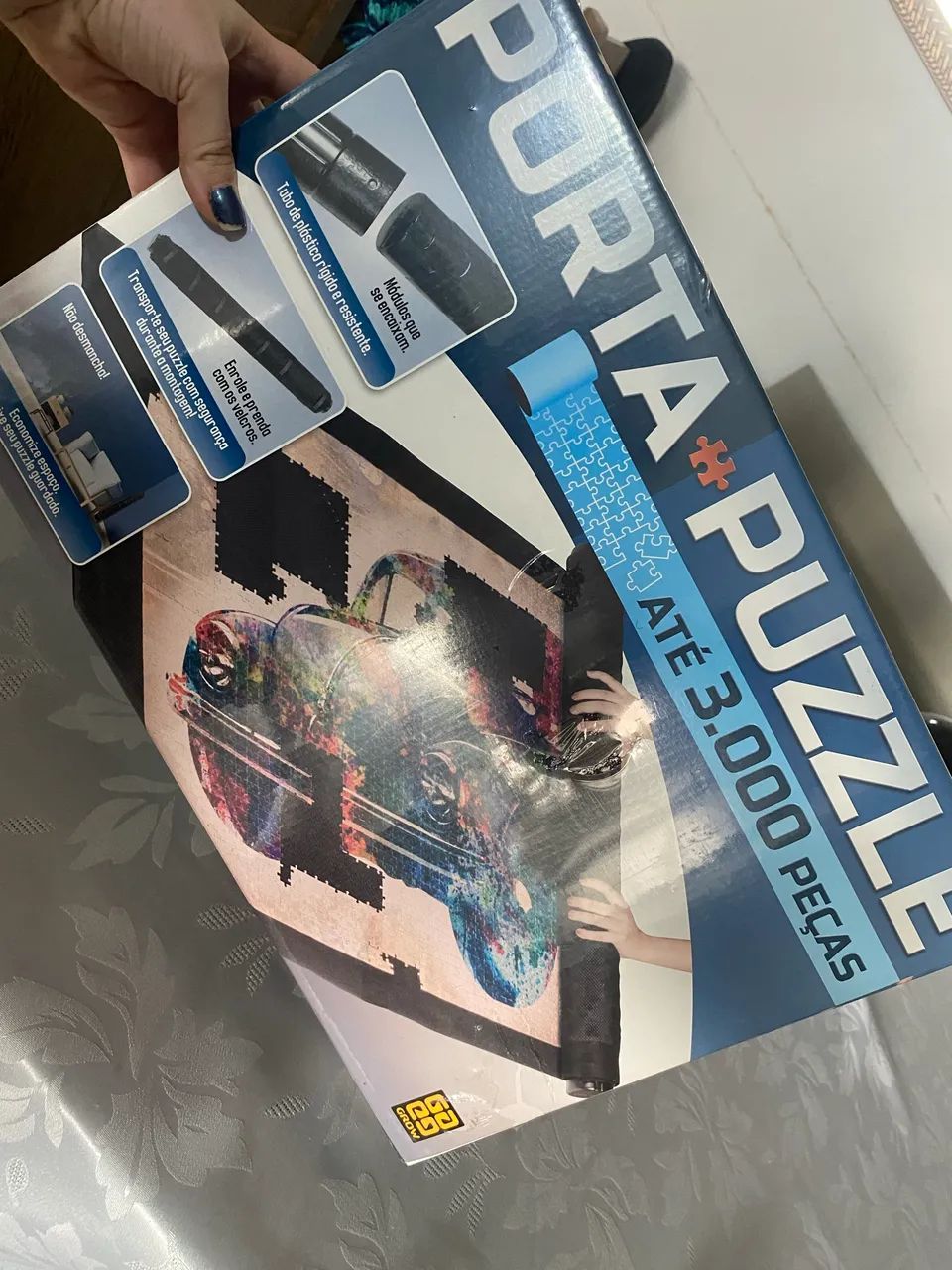 Porta puzzle até 3mil peças 