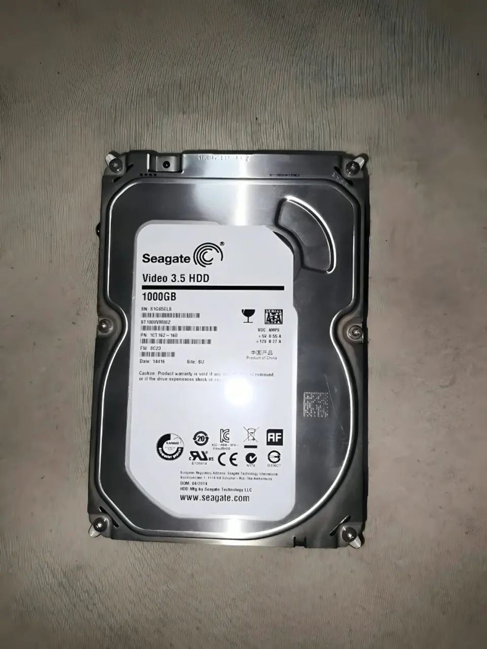 ? HD Seagate 1TB à venda 