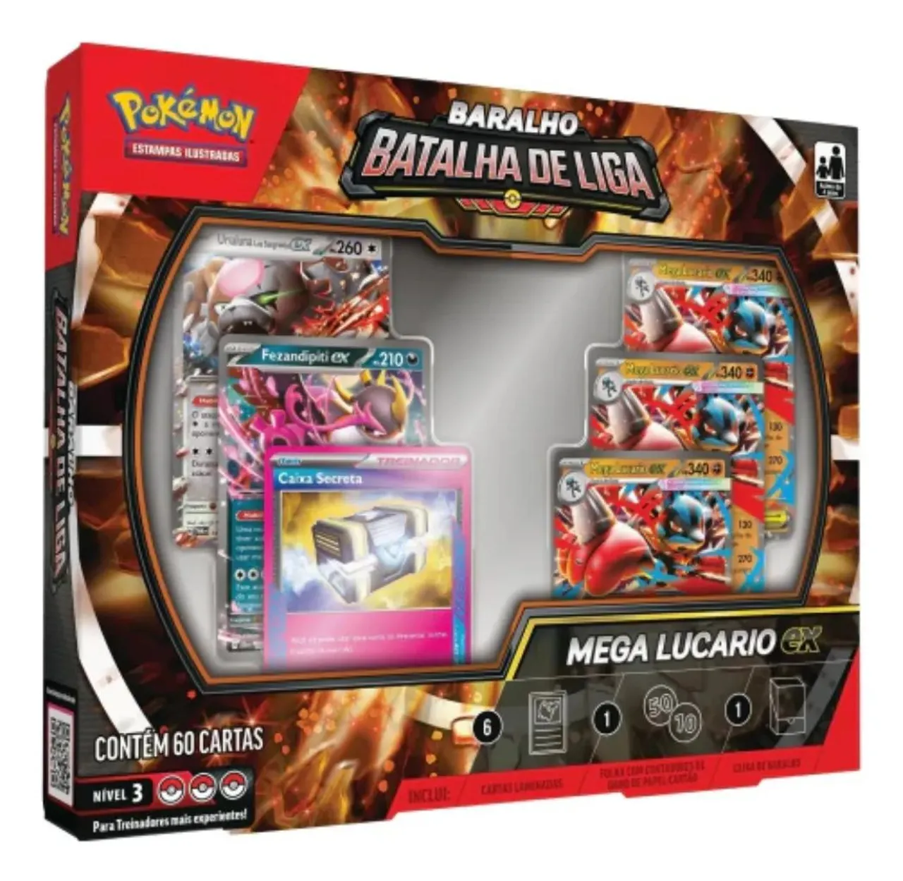 Box Coleção Mega Zygarde EX com 10x Booster Pokémon - Hobbies e