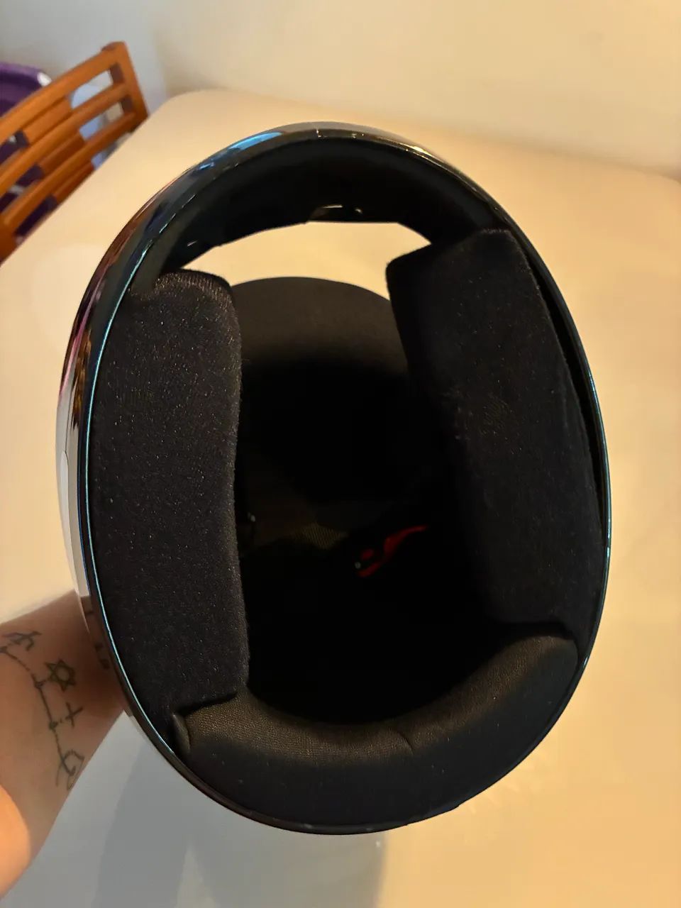 Capacete seminovo  - Foto 4