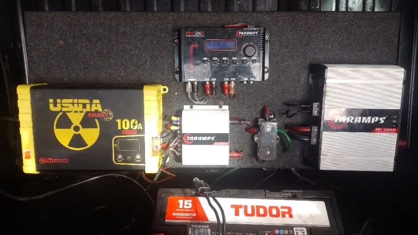 Som automotivo completo 