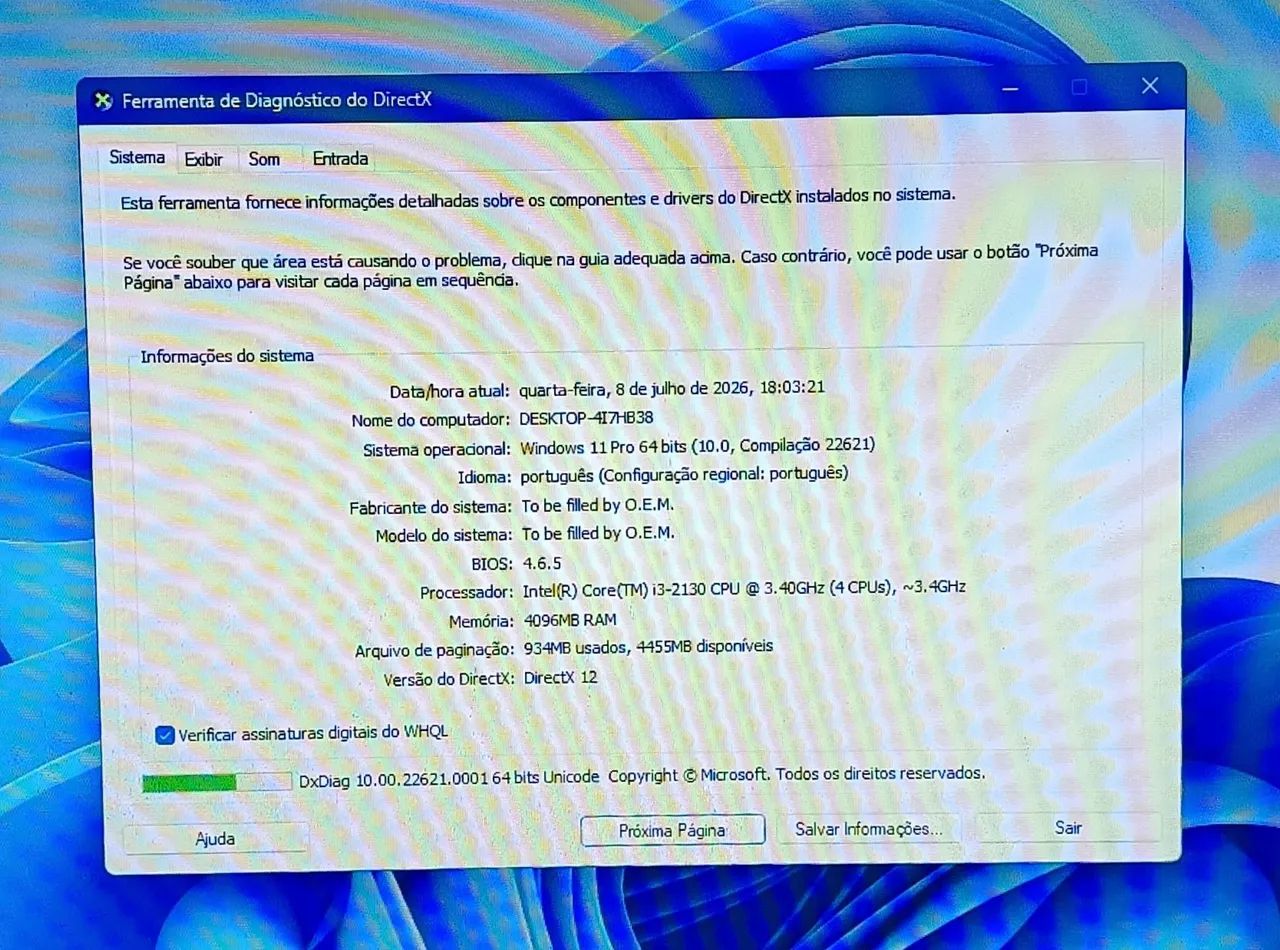COMPUTADOR COM PROC. QUAD CORE E COOLER RGB  - Foto 4