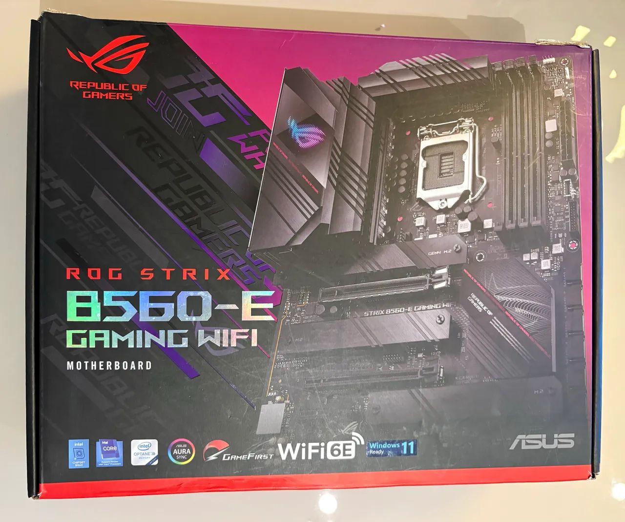 Placa Mãe ASUS ROG Strix B560-E Gaming WiFi LGA1200 - Foto 5