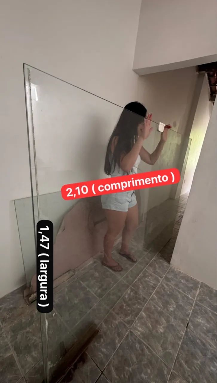 Vende - se porta de vidro  - Foto 2