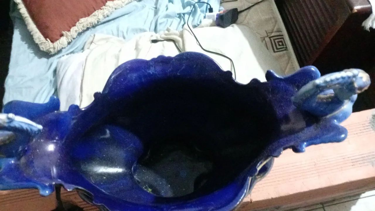 Floreira de porcelana antigo  - Foto 3