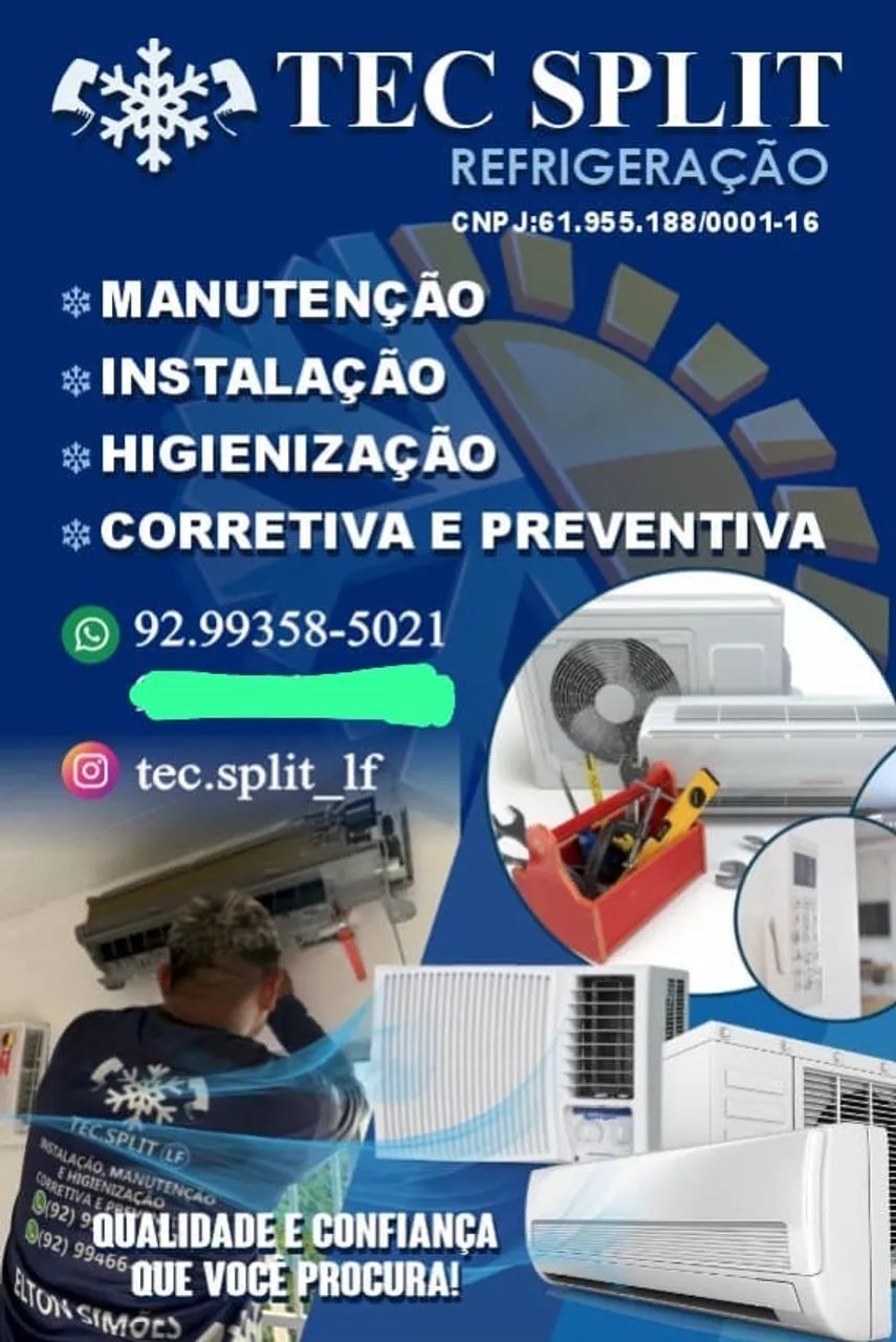 Manutenção de ar condicionado 