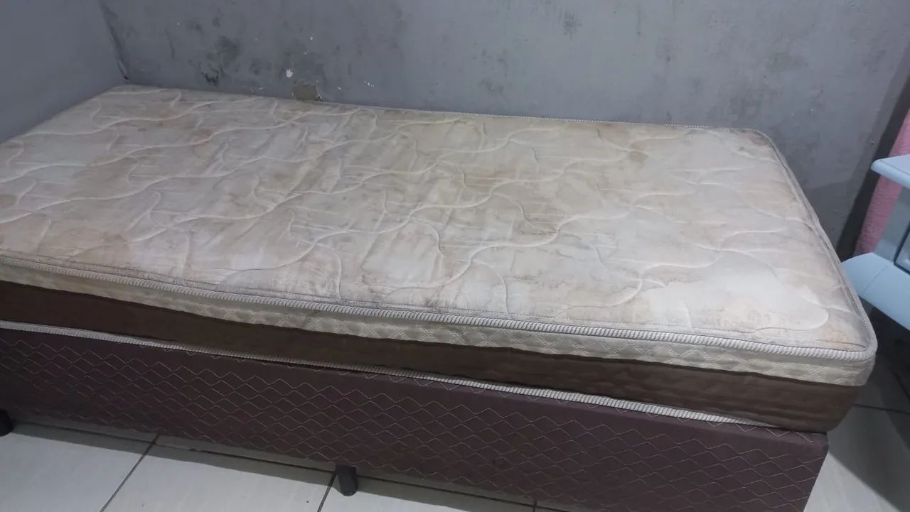 Vendo cama box de solteiro  - Foto 2