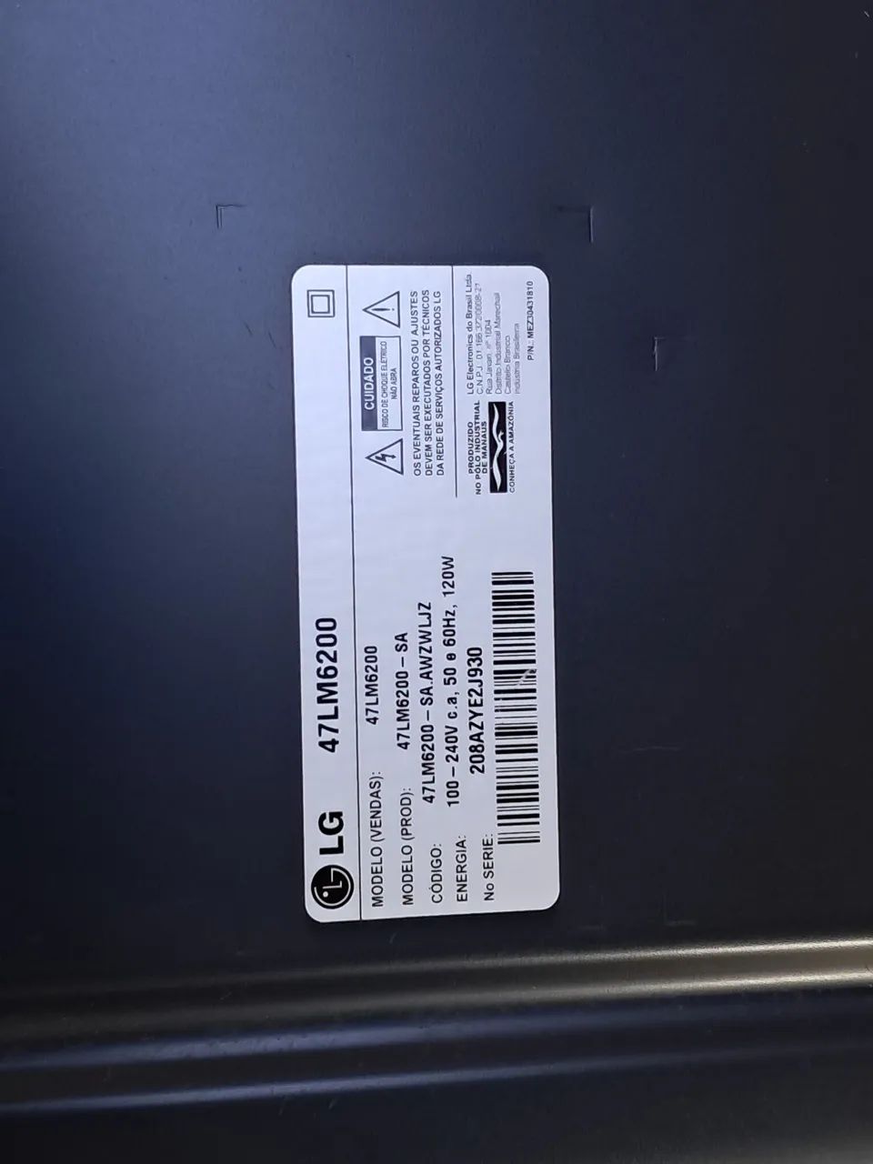 Tv lg 37" otima imagem - Foto 3