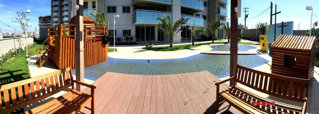 Living Resort, Santorini, 145m², 3 suítes, gabinete, 3 vagas, vista mar, lazer completo - Foto 17