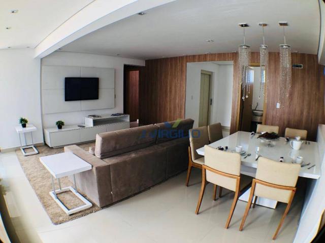 Apartamento com 3 suítes à venda, 117 m² por r$ 620.000 - jardim goiás - goiânia/go - Foto 7
