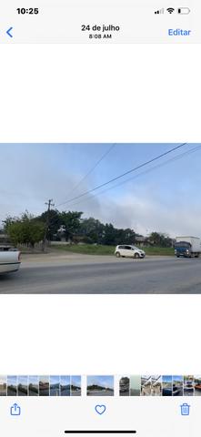Aluga-se terreno de frente para BR 280 em Guaramirm