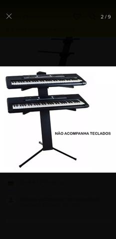 Estante de teclado AXX pouco uso - Foto 2