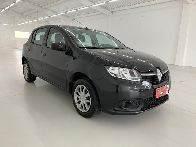 Renault-Sandero 2019 Expression 1.0 12v Flex Sem Entrada - Foto 3