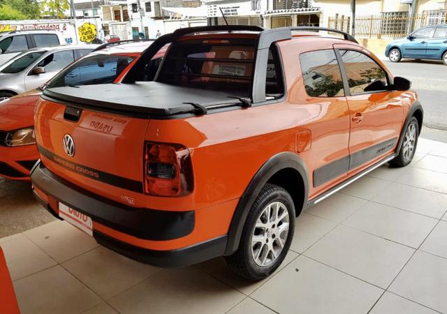 Saveiro Cross cabine dupla 1.6 flex 2016 completa - Foto 4
