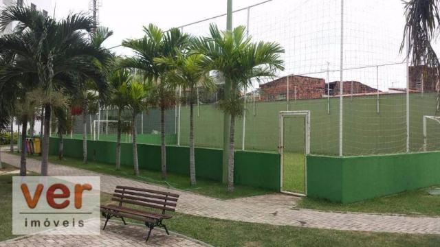 Apartamento com 3 dormitórios para alugar, 63 m² por R$ 1.550,00/ano - Monte Castelo - For - Foto 7