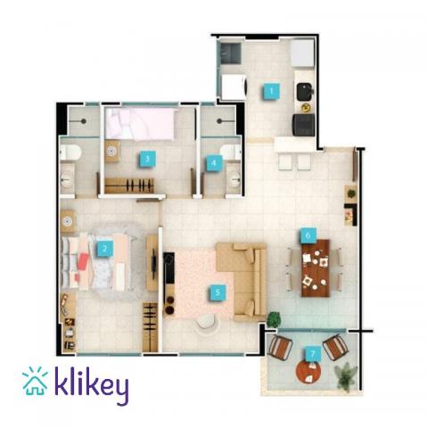 Apartamento à venda com 3 dormitórios em Passaré, Fortaleza cod:7995 - Foto 14