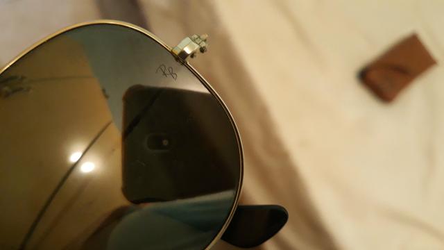 Óculos Ray-Ban aviator feminino original, com estojo. - Foto 3