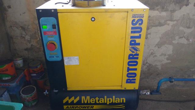 Compressor Parafuso Metalplan 6 Hp - Foto 2