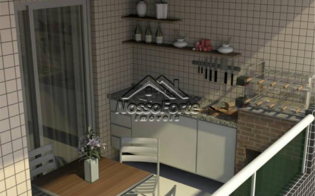 Apartamento Cando do Forte em Praia Grande - Foto 4
