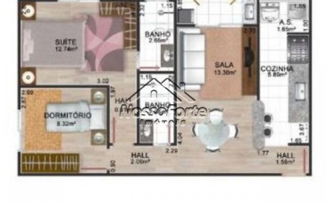 Lançamento Apartamento de frente para o mar no Jardim Real em Praia Grande - Foto 5