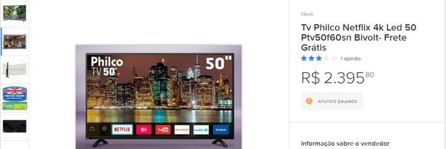 Tv philco 50 polegadas 4 k