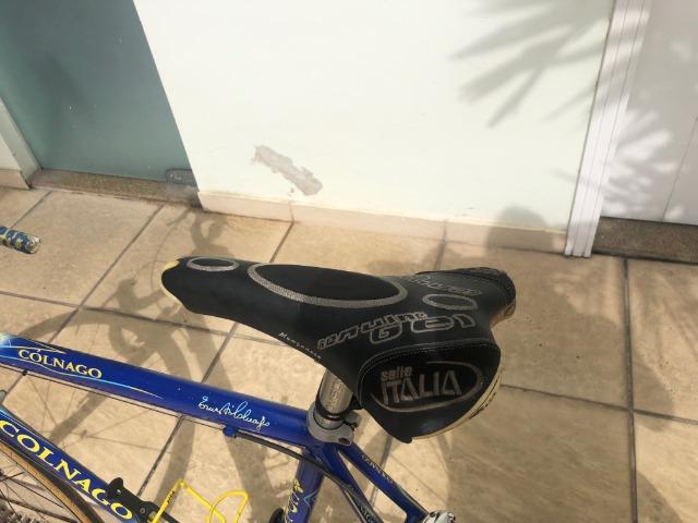 Bicicleta Colnago Titânio Antiga Tamanho 54 - Foto 3