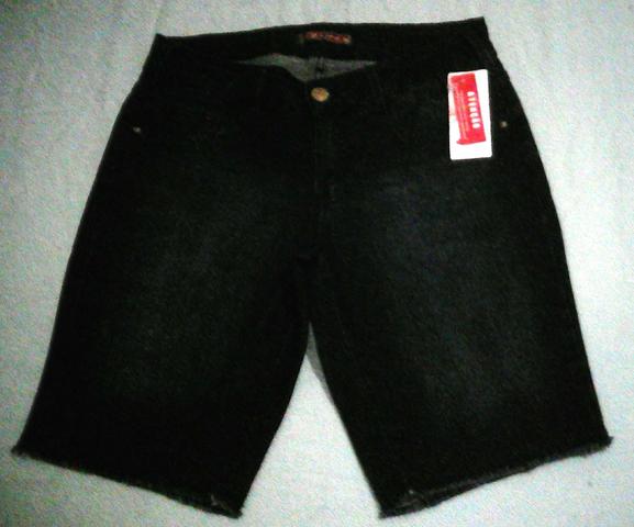 Bermuda jeans c/ elastano Yessica