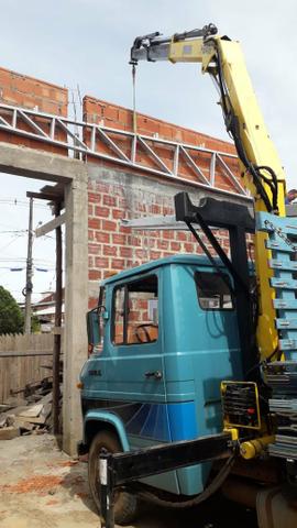 Caminhao MB 608 munck - Foto 3