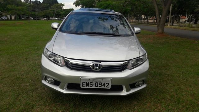 Honda Civic EXS Automatico Top de Linha + Teto Solar 2012 - Foto 6