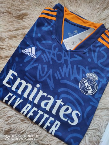 Camiseta de time real Madrid lançamento 21/22