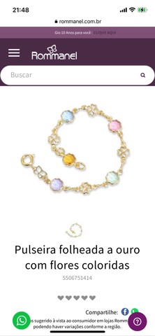 Pulseira infantil rommanel - Foto 3