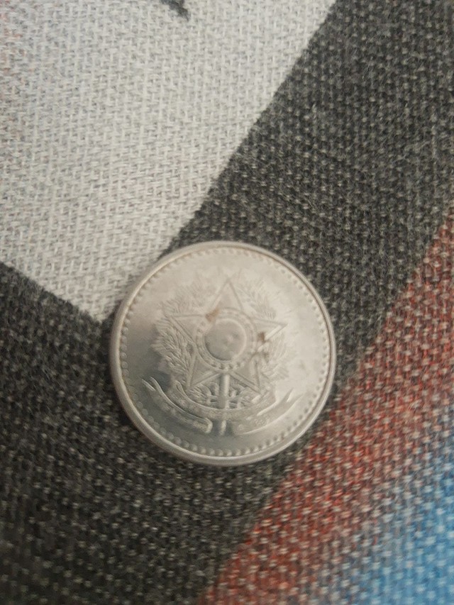 5 cruzado moeda antiga de 1986